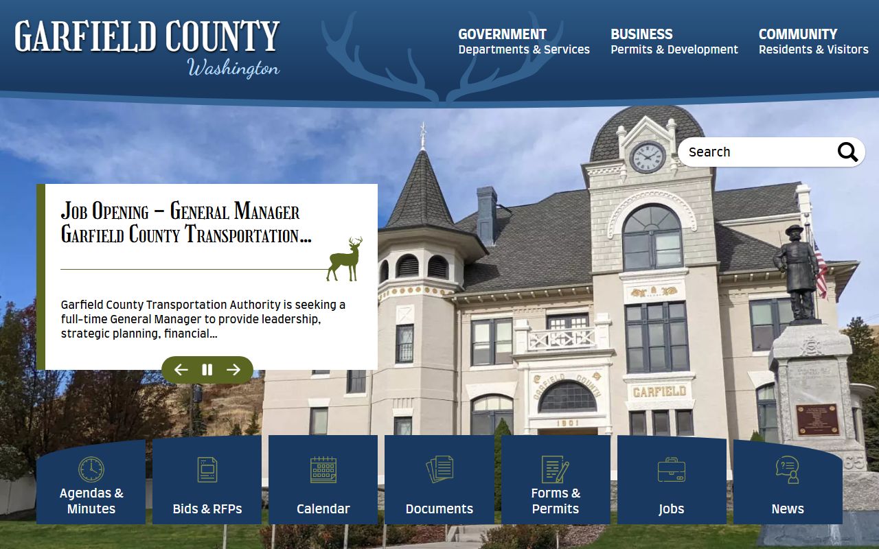 Garfield County government portal and police records